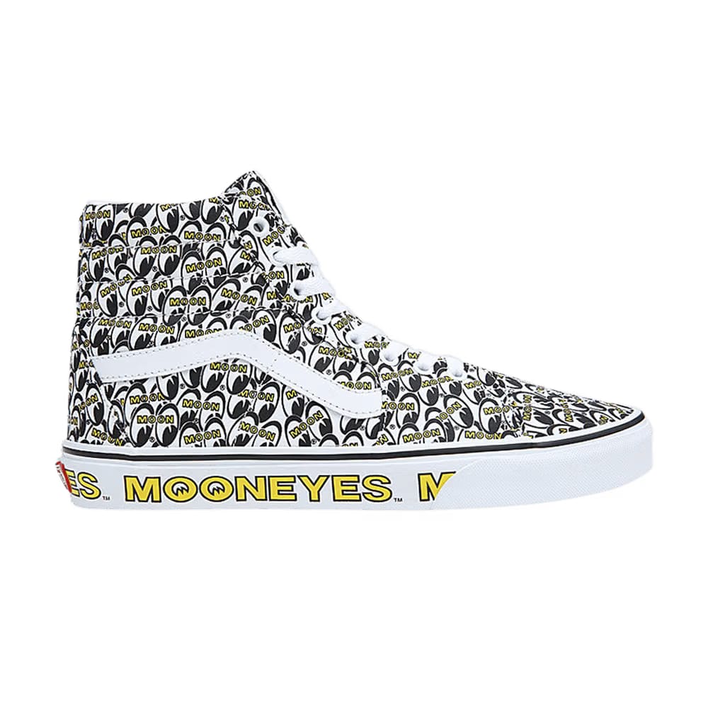 Mooneyes x Vans Sk8-Hi True White Yellow