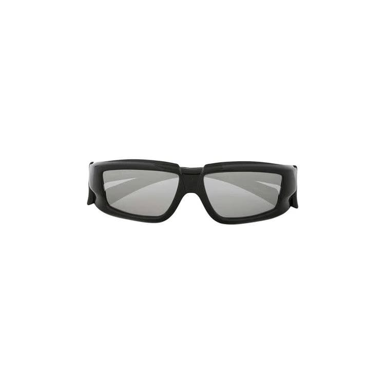 Rick Owens Rick Sunglasses Black/Silver