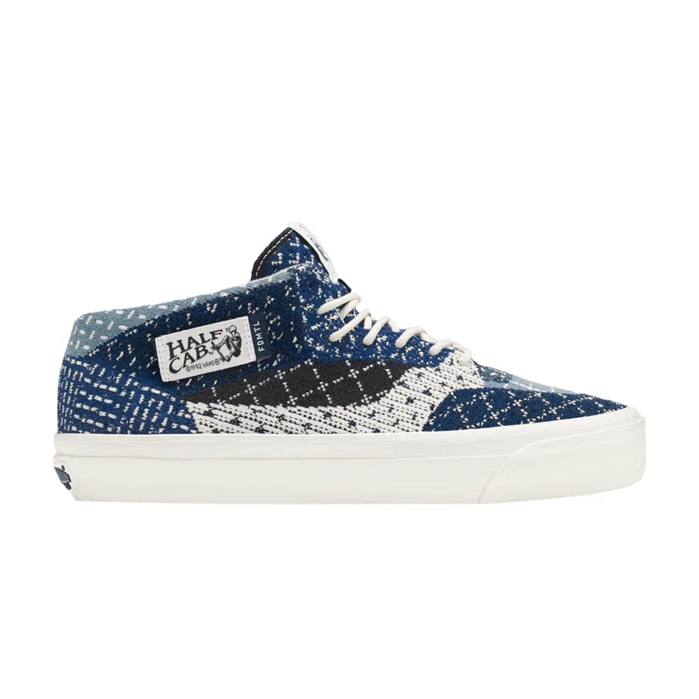 FDMTL x Vans Half Cab 33 Engineered Knit Sashiko Pack