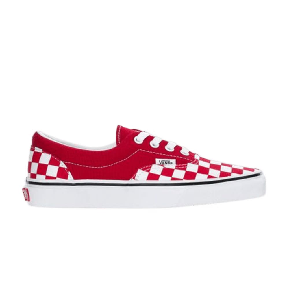 Vans Era Red Checkerboard