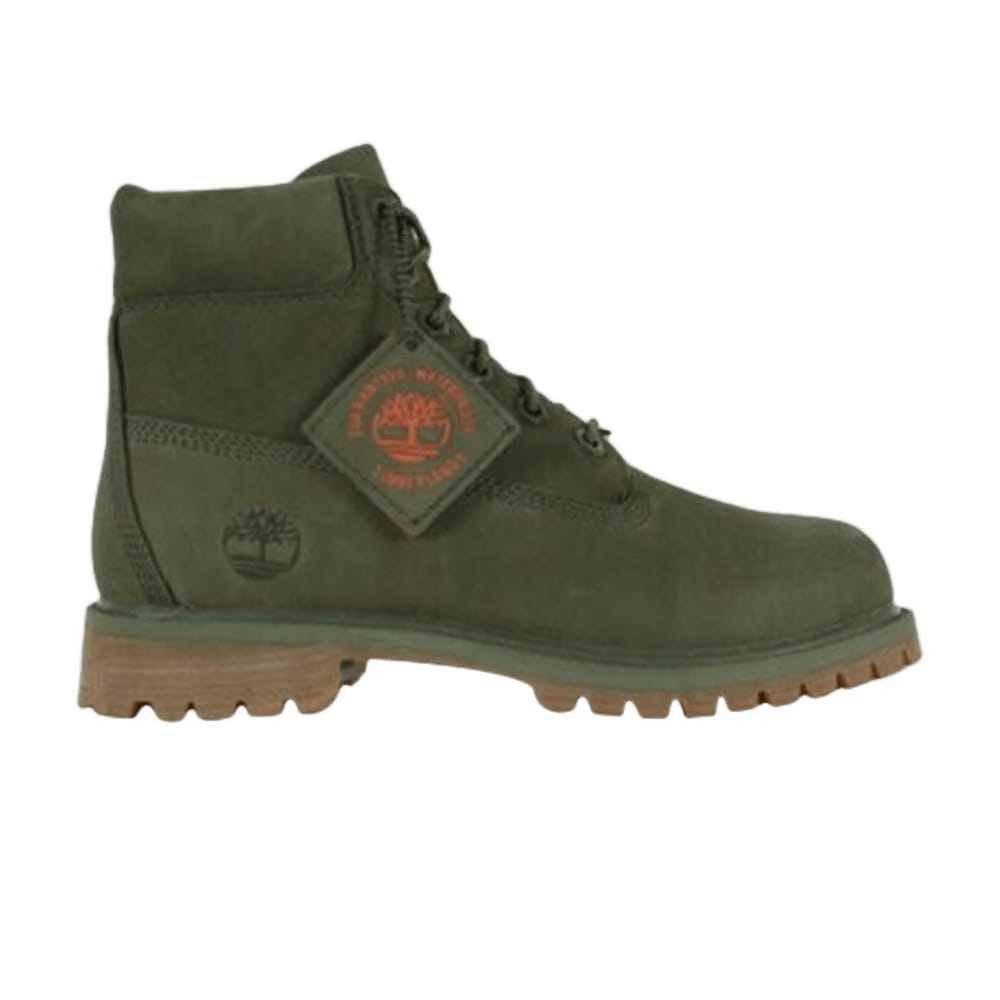 6 Inch Premium Waterproof Boot Junior Dark Green