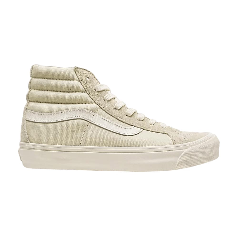 Vans Sk8-Hi LX Suede Canvas Pearl Marshmallow