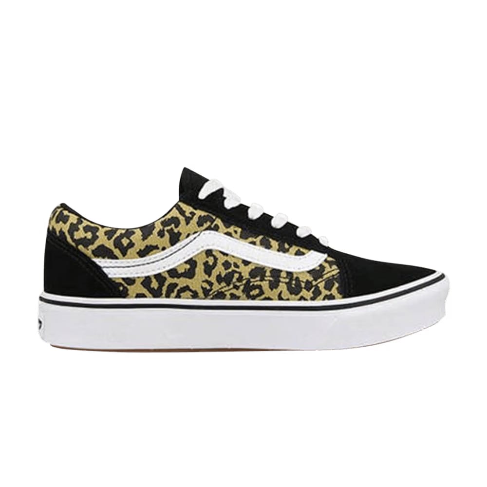 Vans ComfyCush Old Skool Kids Leopard