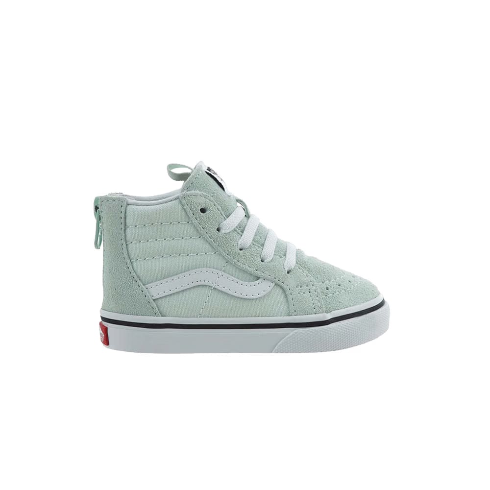 Vans Sk8-Hi Zip Toddler Aqua Glass