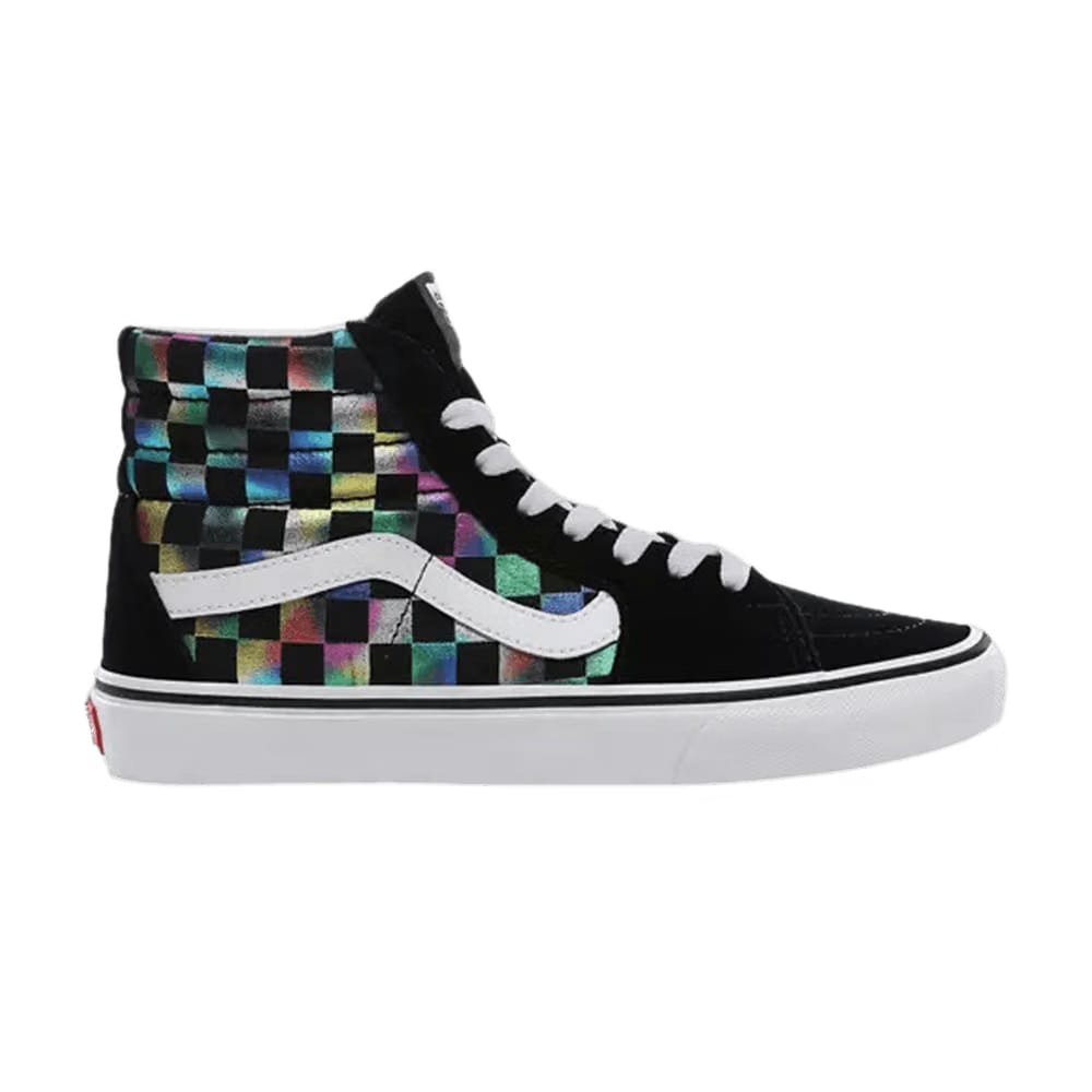 Vans Wmns Sk8-Hi 'Iridescent Checkerboard'