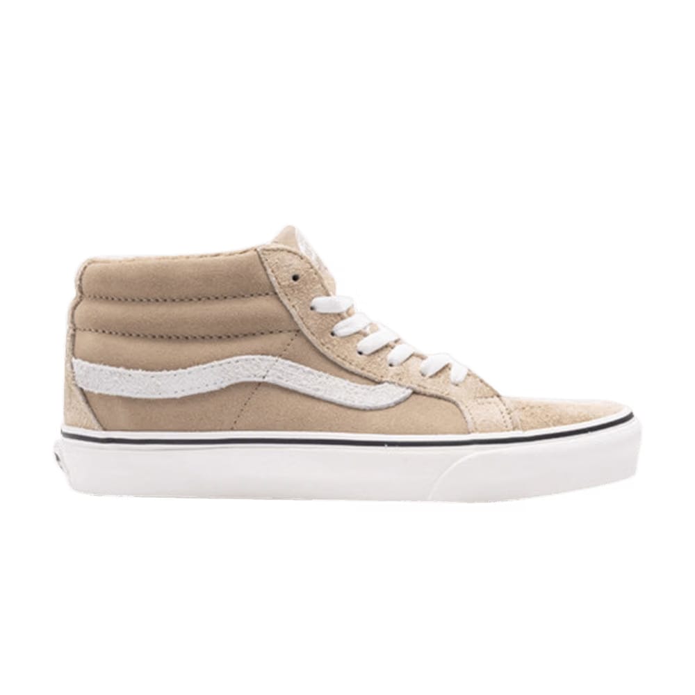 Vans Sk8-Mid Reissue Hairy Suede Mix - Tan