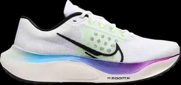 Zoom Fly 5 White Multi-Color Gradient