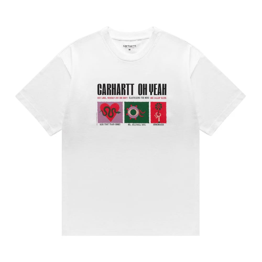 Carhartt WIP Oh Yeah T-Shirt White