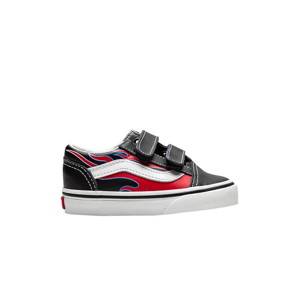 Vans Old Skool V Toddler Moto Flame