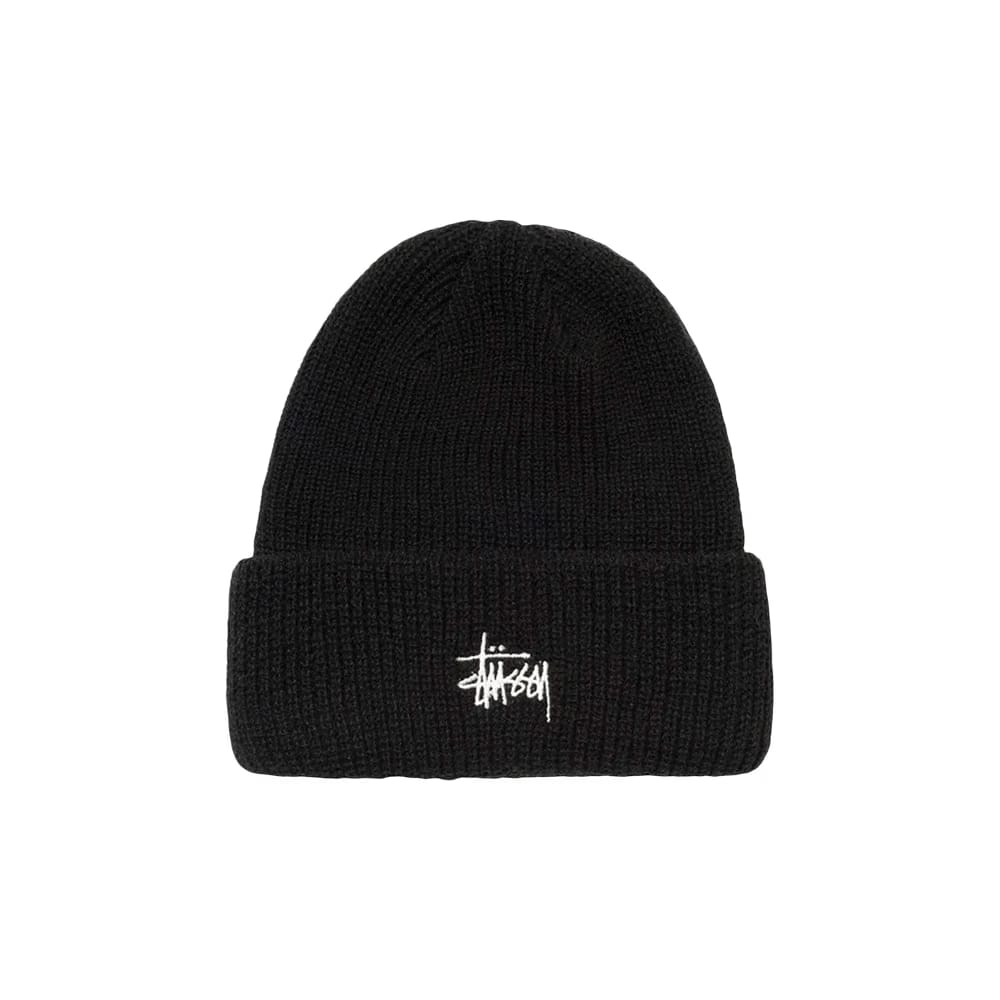 Stussy Basic Cuff Beanie Black