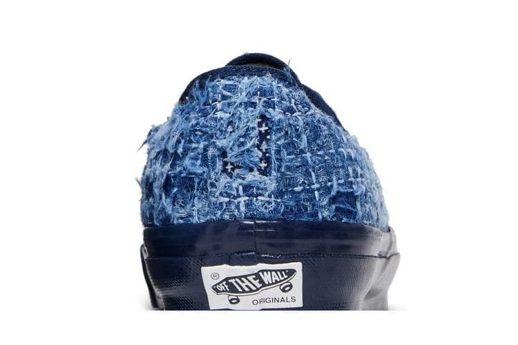 FDMTL x Vans OG Authentic LX Distressed Indigo