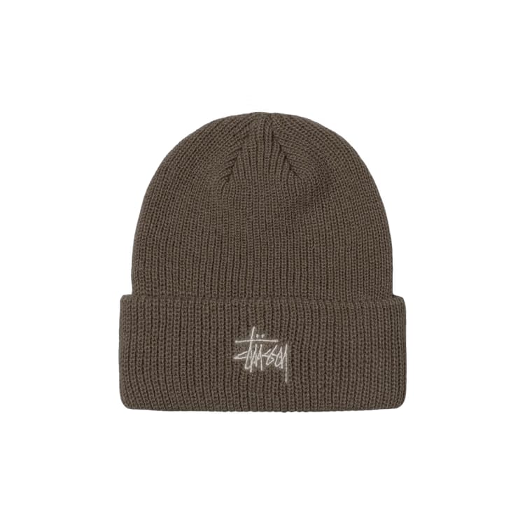 Stussy Basic Cuff Beanie Stone
