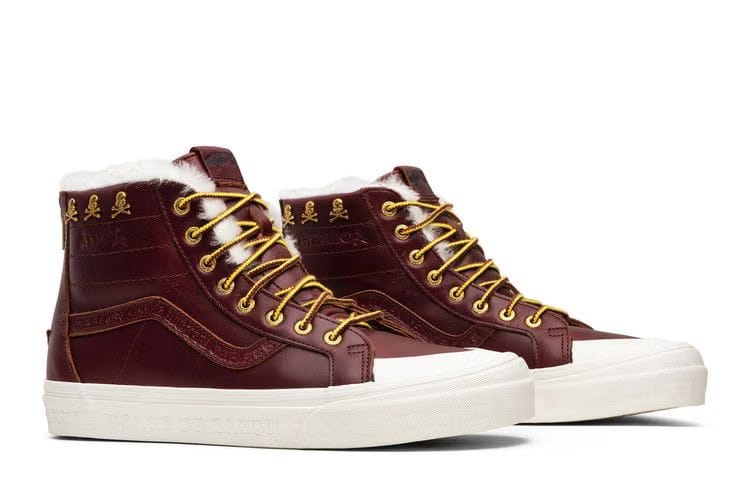 Kith x Mastermind World x Vans Sk8-Hi Reissue Zip LX Brown