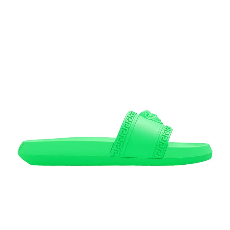 Versace Palazzo Medusa Pool Slide Bright Green