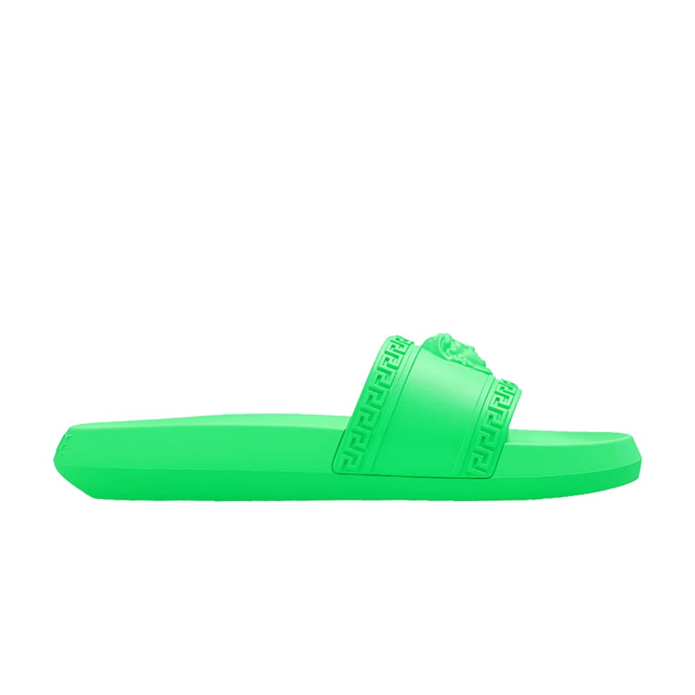 Versace Palazzo Medusa Pool Slide Bright Green