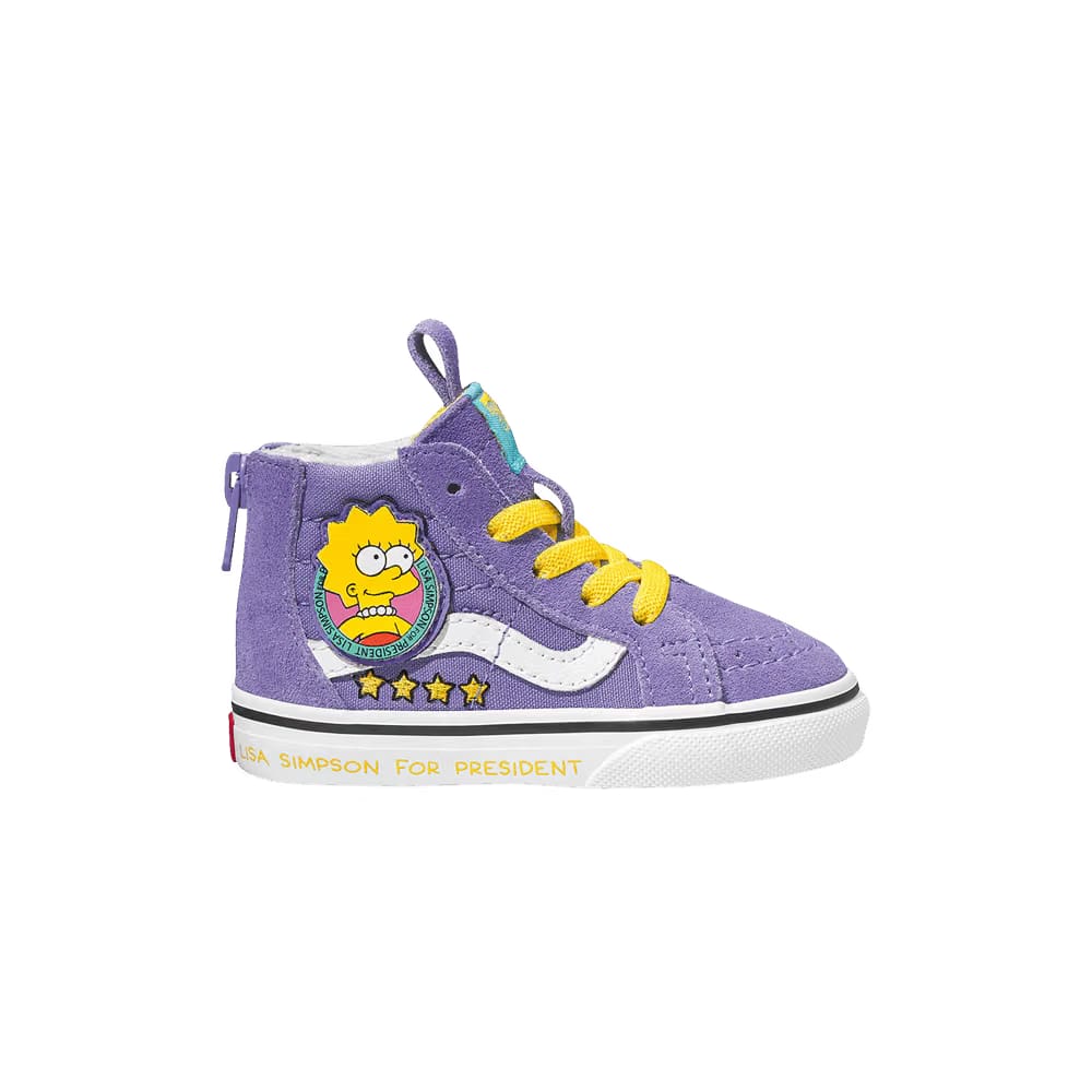 The Simpsons x Vans Sk8-Hi Zip TD Lisa 4 Prez