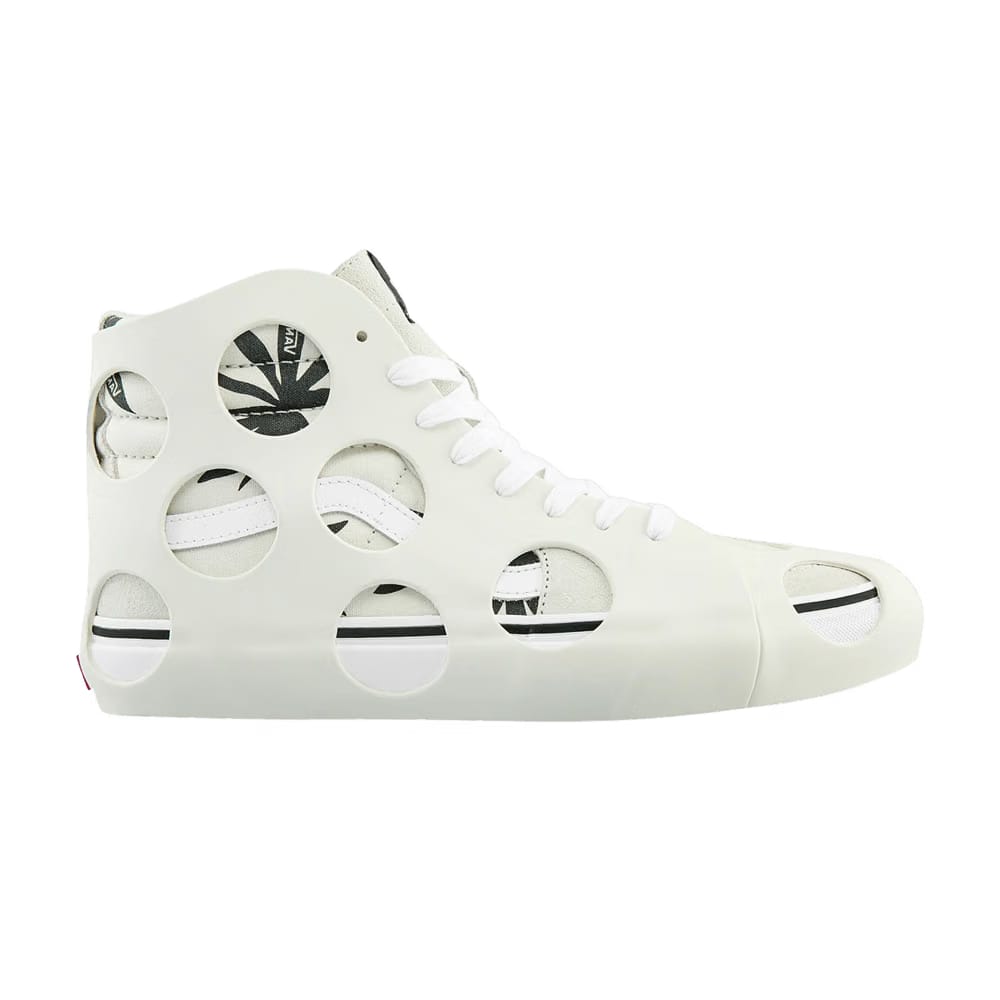 Vans Sk8-Hi Cage VLT LX Polka Dot Checkered - Marshmallow