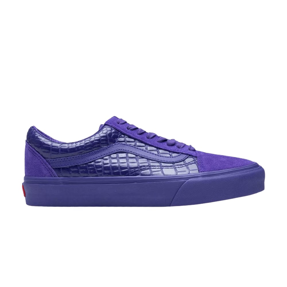 Vans Old Skool VLT LX Croc Skin - Deep Blue