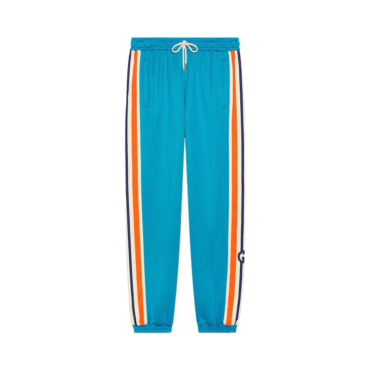 Gucci Interlocking G Jogging Pant Blue/Orange