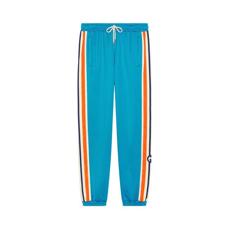 Gucci Interlocking G Jogging Pant Blue/Orange