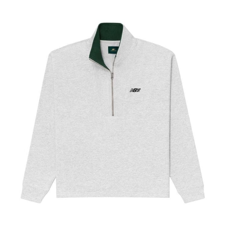 Aimé Leon Dore x New Balance Quarter Zip Pullover Silver Mix