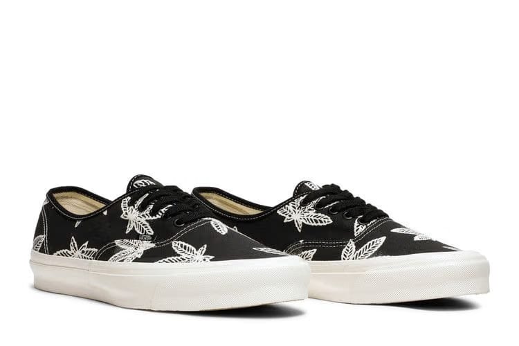 Vans OG Authentic LX Sweet Leaf - Black
