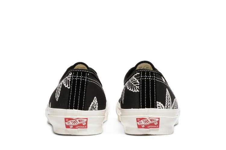 Vans OG Authentic LX Sweet Leaf - Black