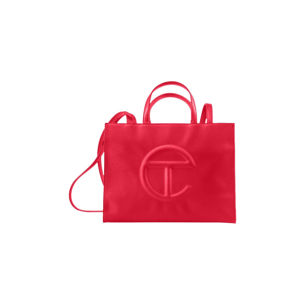 Telfar Medium Shopping Bag Red