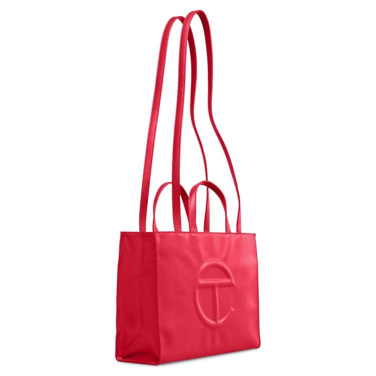 Telfar Medium Shopping Bag Red
