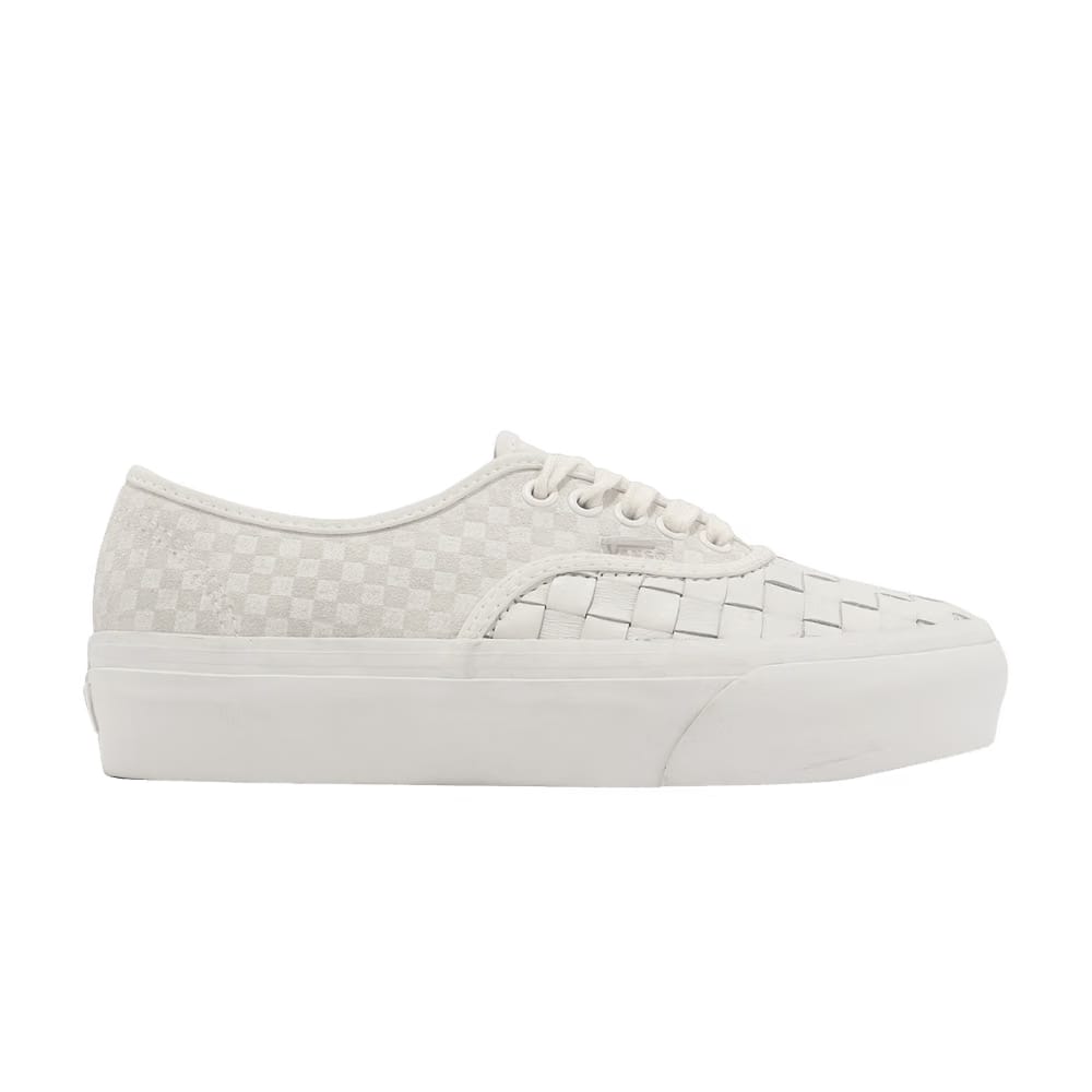 Vans Authentic Platform Woven - Blanc De Blanc