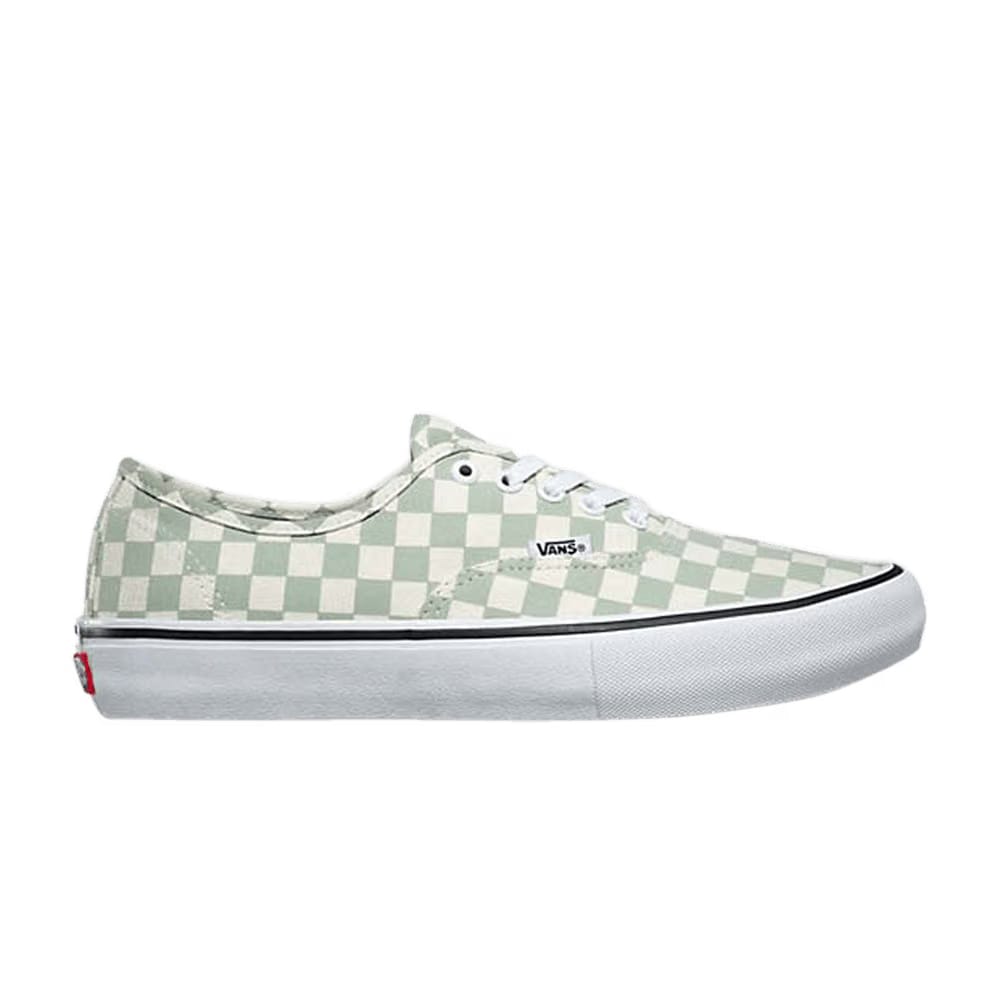 Vans Authentic Pro Desert Sage Checkerboard