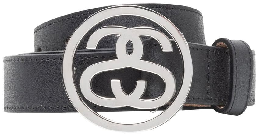Stussy SS-Link Buckle Belt Black