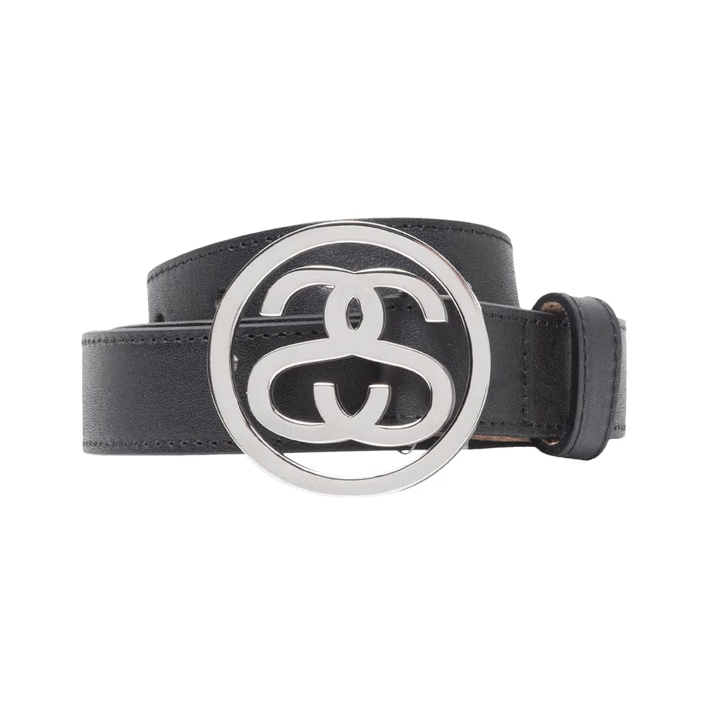 Stussy SS-Link Buckle Belt Black