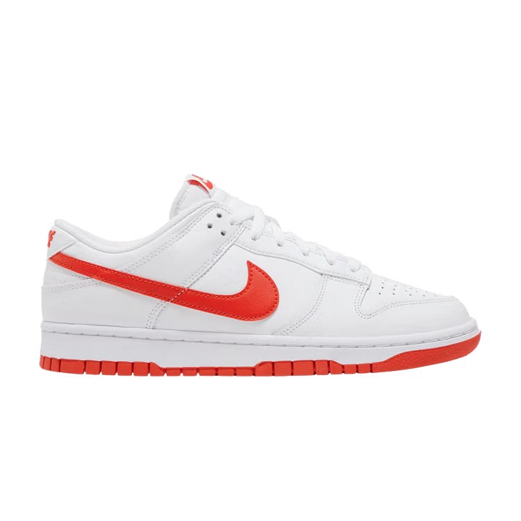 Dunk Low Retro White Picante Red