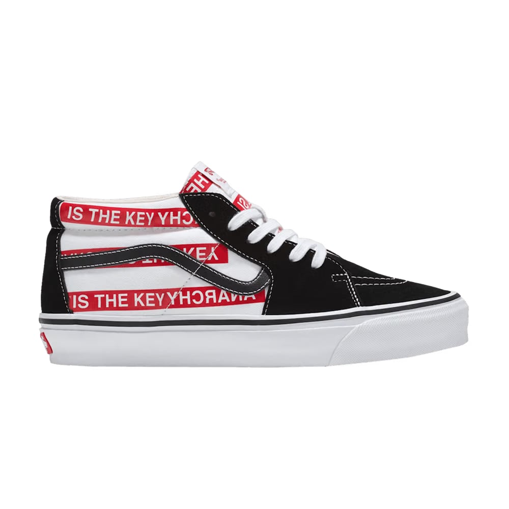 Undercover x Vans Premium Sk8-Mid 83 Anarchy is the Key