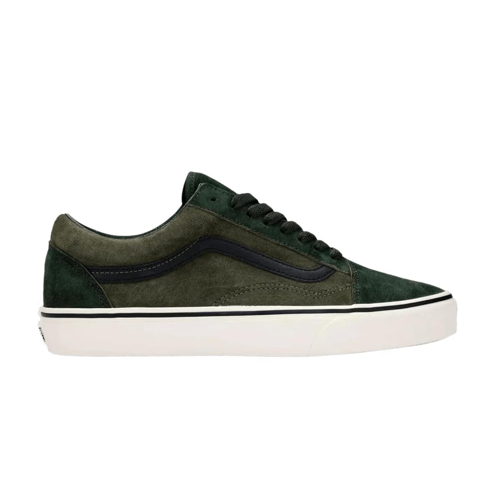Vans Old Skool Pig Suede - Green Multi-Color