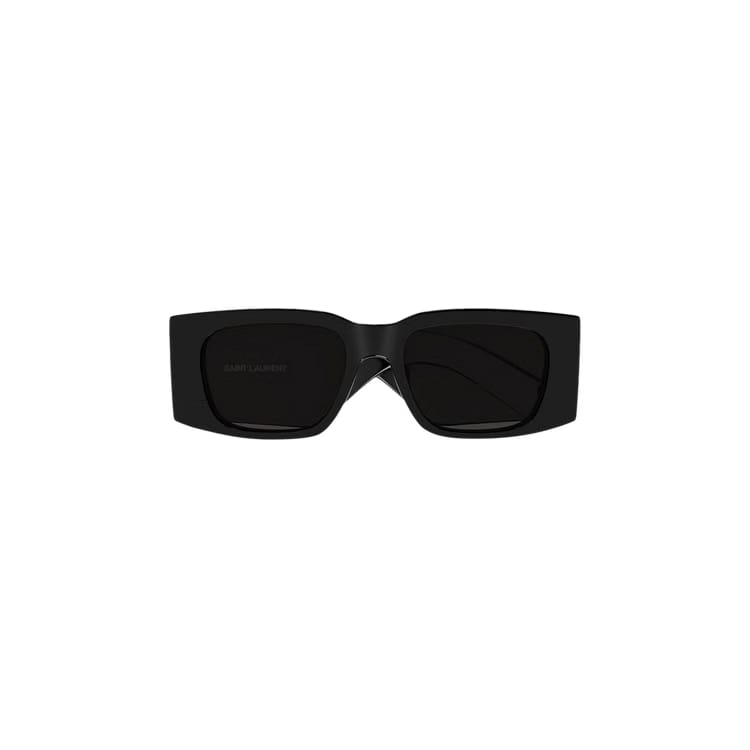 Saint Laurent Sunglasses Shiny Solid Black