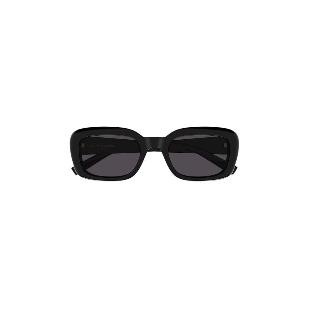 Saint Laurent Sunglasses Shiny Solid Black