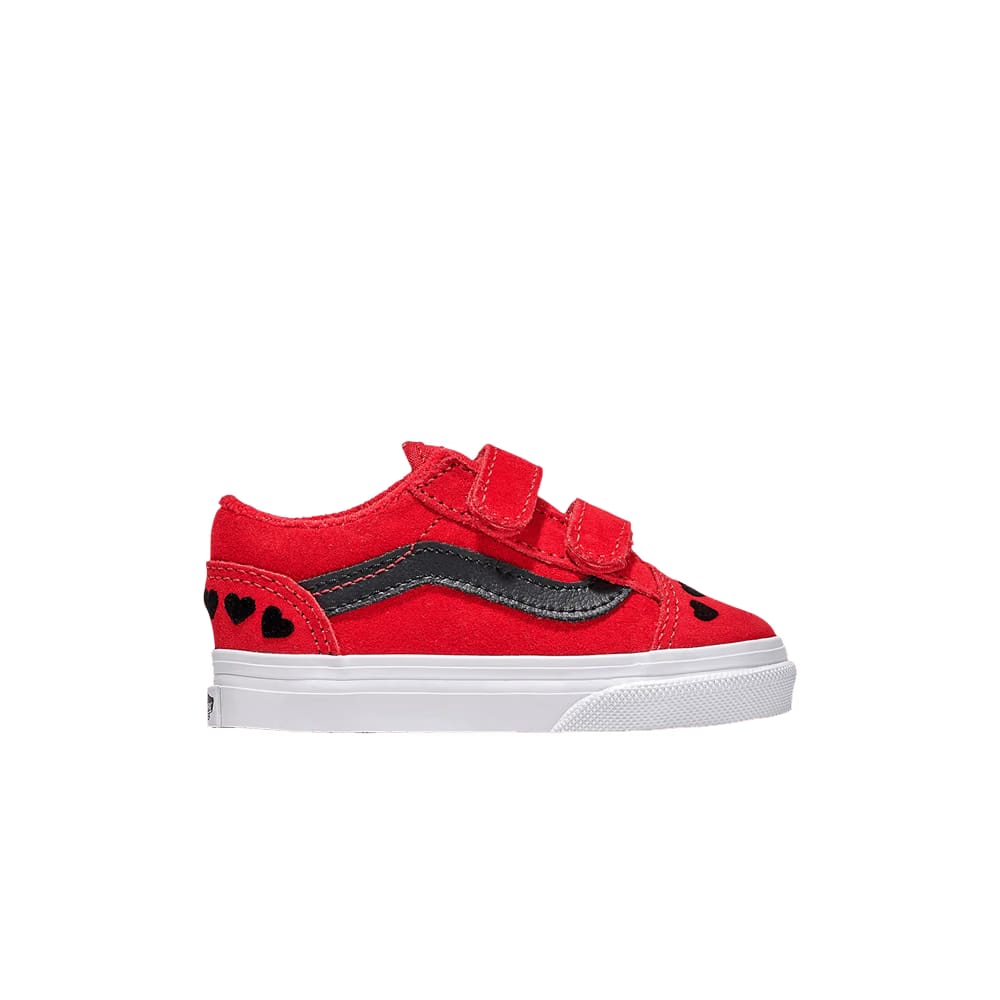 Vans Old Skool V Toddler Red Heart