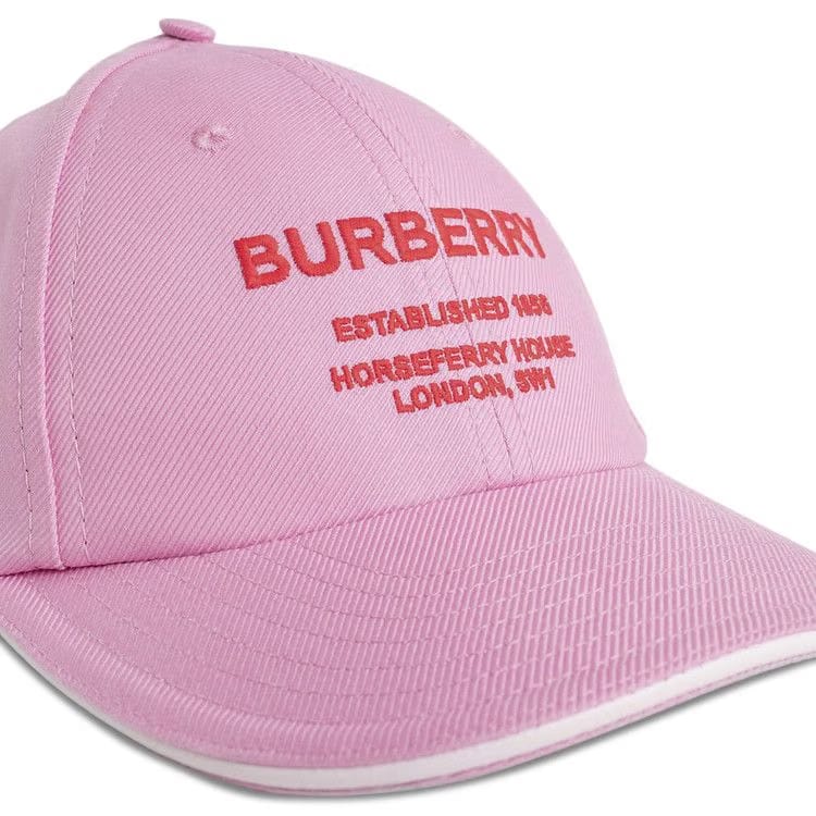Burberry Baseball Cap Pink