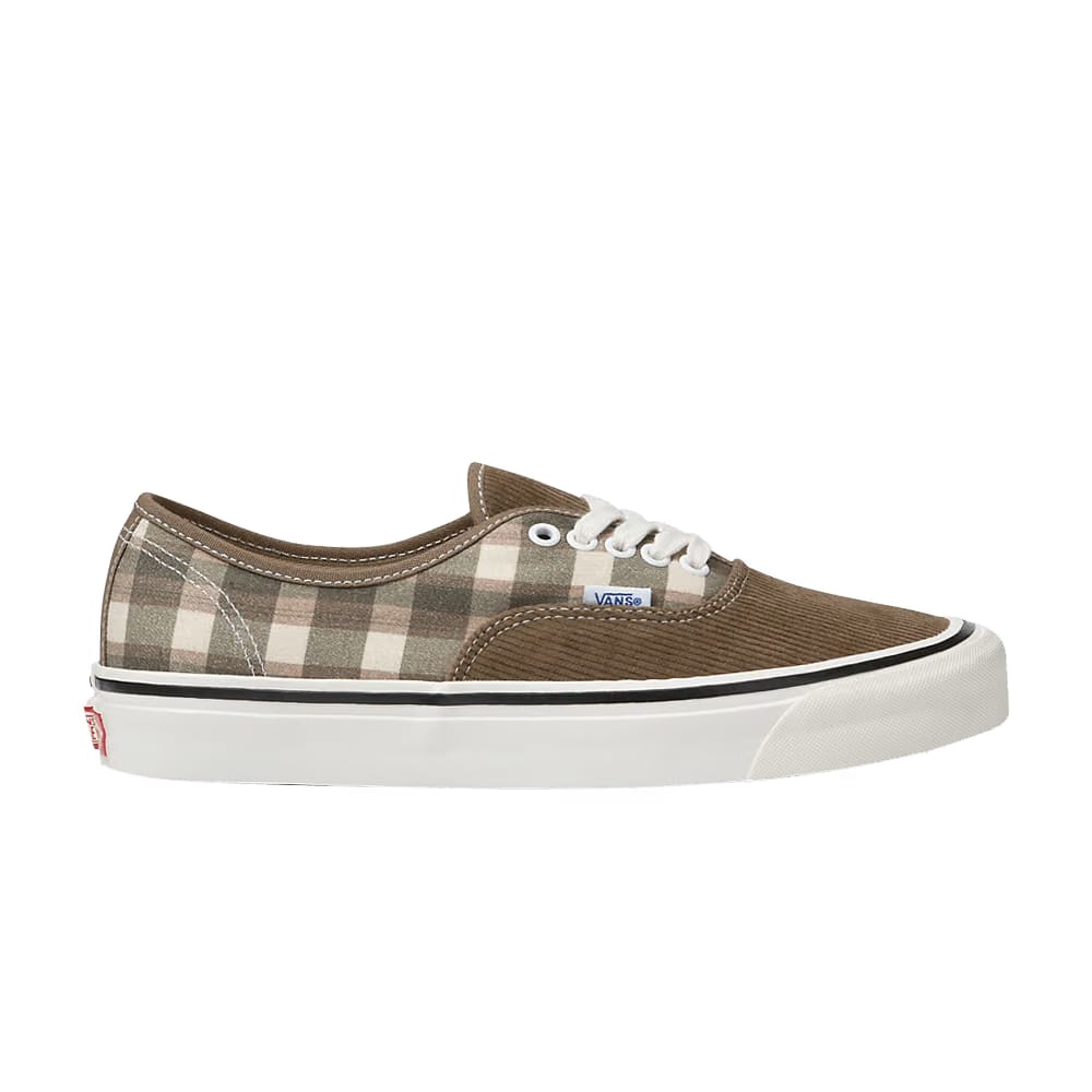 Vans Authentic 44 DX Anaheim Factory - Cord Plaid Walnut