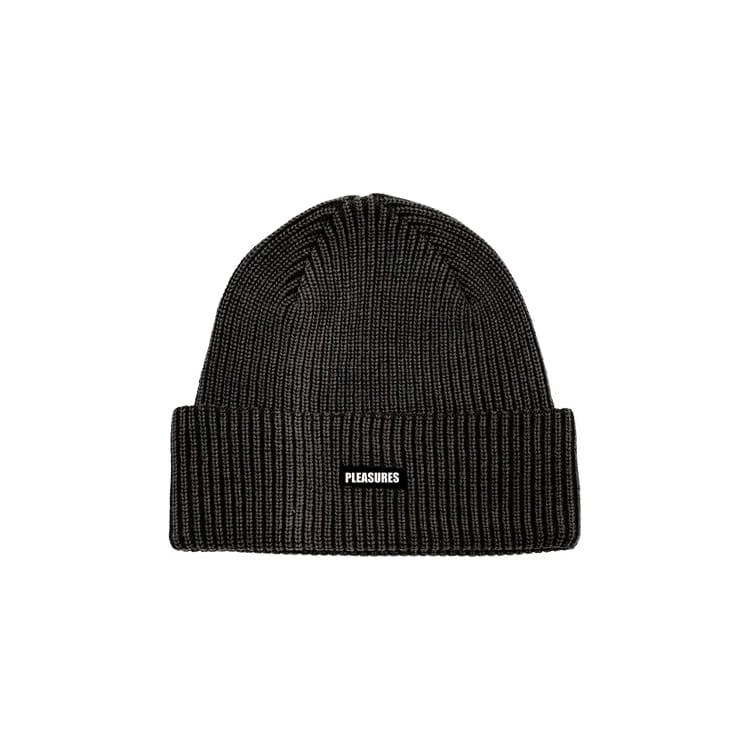 Pleasures Impact Logo Beanie Black