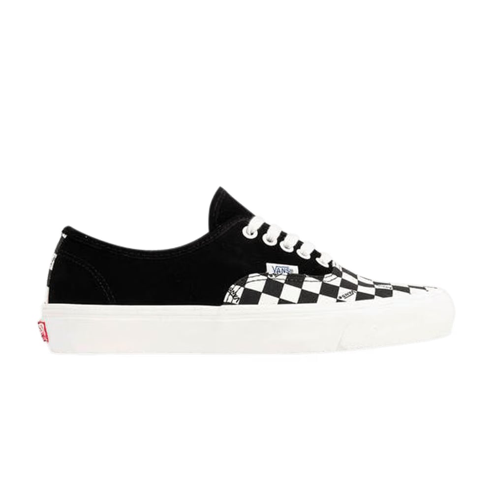 Vans OG Authentic LX Black Checkerboard Toe