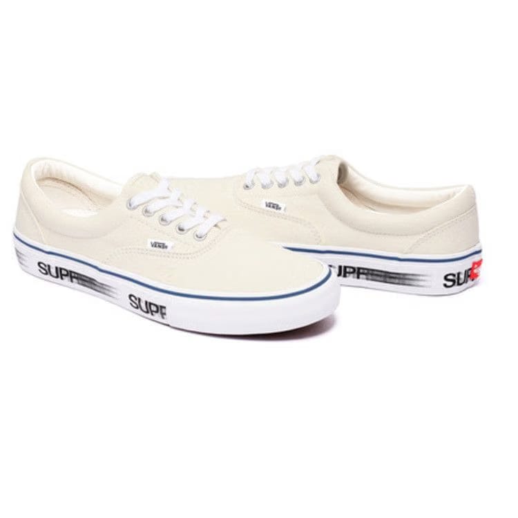 Supreme x Vans Era Pro Motion Logo White