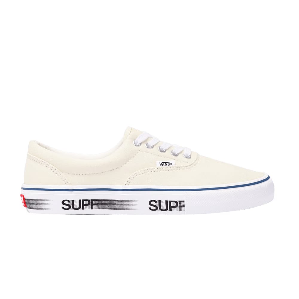 Supreme x Vans Era Pro Motion Logo White