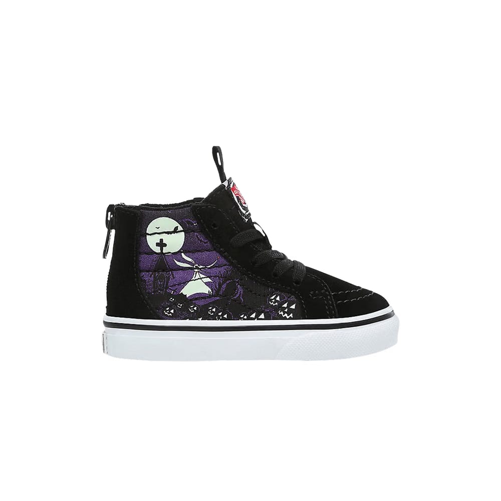 Vans The Nightmare Before Christmas x Sk8-Hi Zip Toddler Jacks Lament