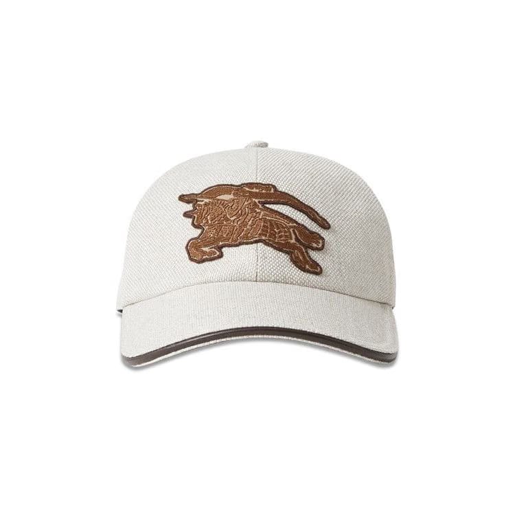 Burberry Logo Embroidered Baseball Cap Archive Beige