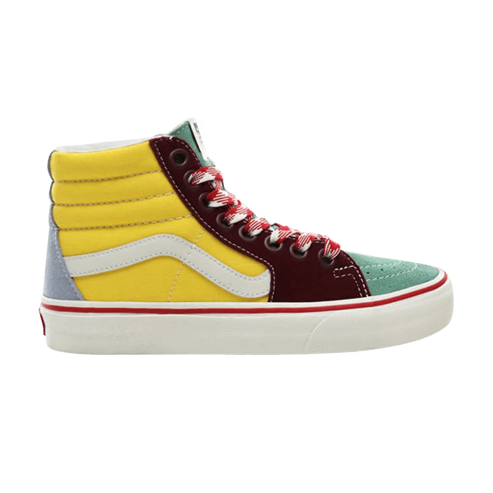 Vans Sk8-Hi Frayed Laces Creme de Menthe