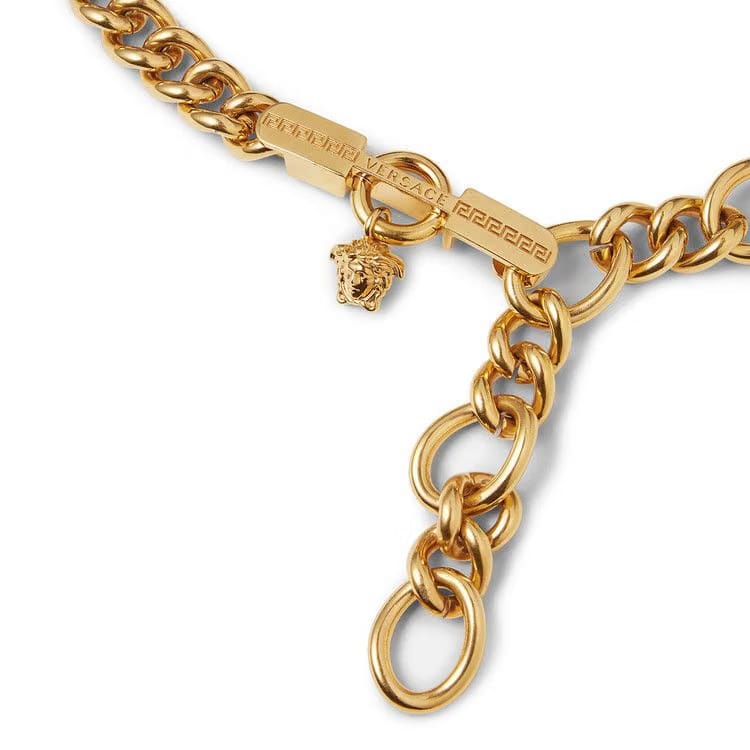 Versace Medusa Chain Belt Versace Gold