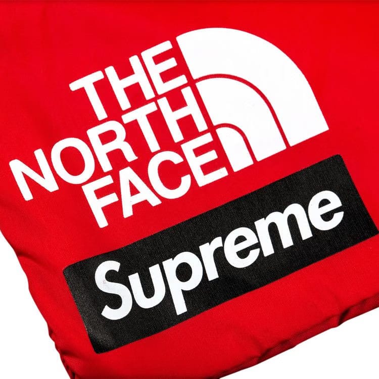 Supreme x The North Face S Logo Shoulder Bag Red